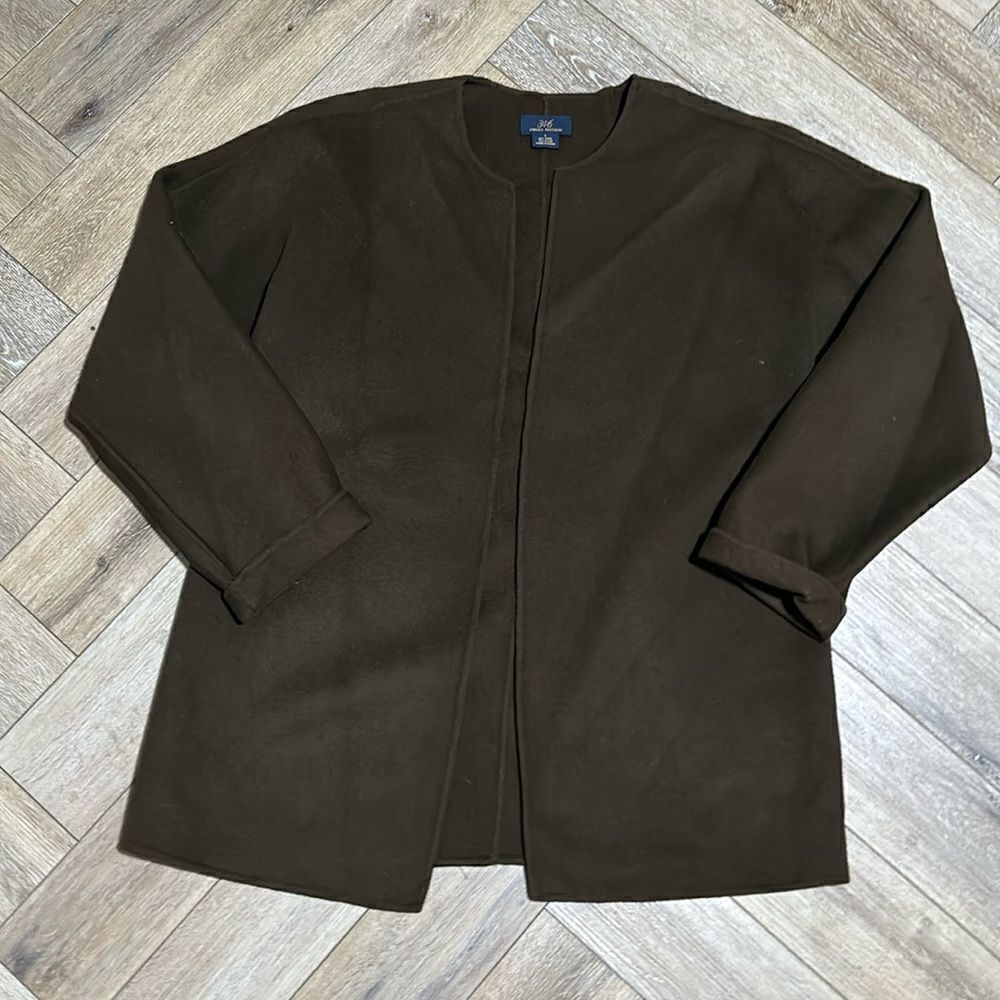 Brooks Brothers 346 Wool Blend Coatigan